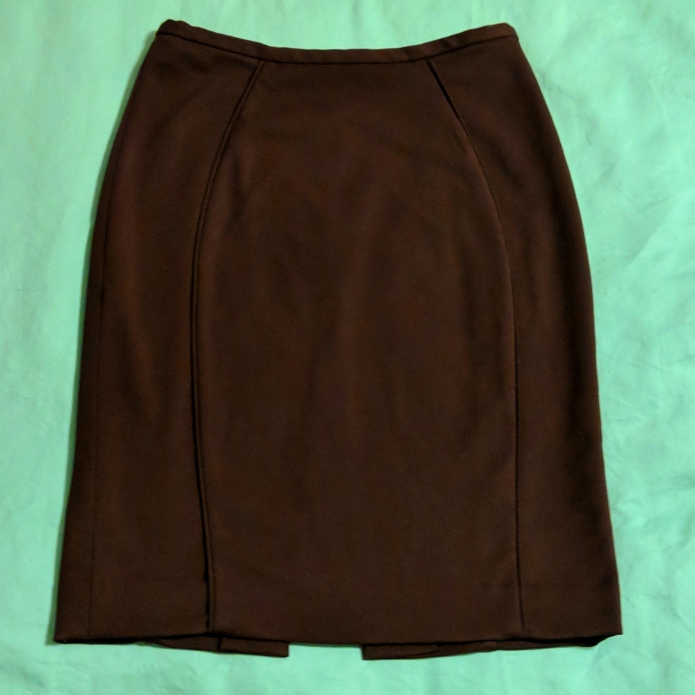 H&M Pencil Skirt size 2 Deep Plum